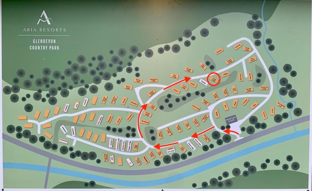 Corrie Lodge, 格伦德文 外观 照片